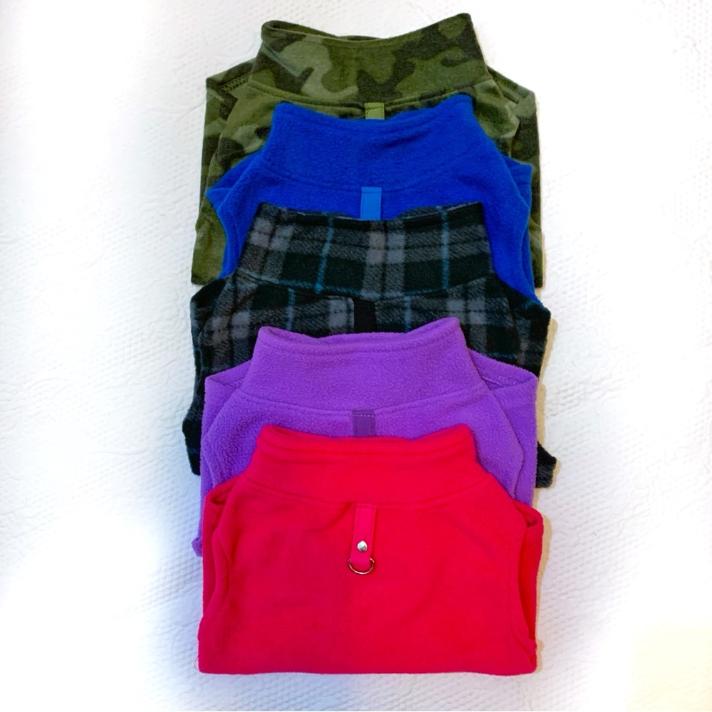 NIB Dog Fleece Harness Shirts (5)